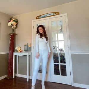 Women's White Leggings